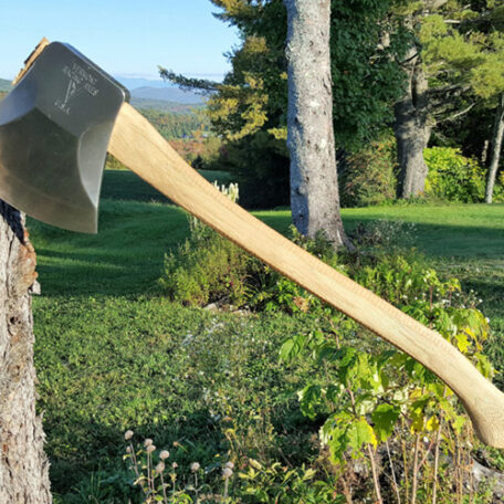 axe handle from Vermont Racing Axes, Barnet, Vermont