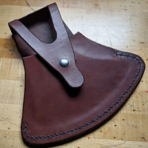 Vermont Racing Axes - leather sheath for axe head